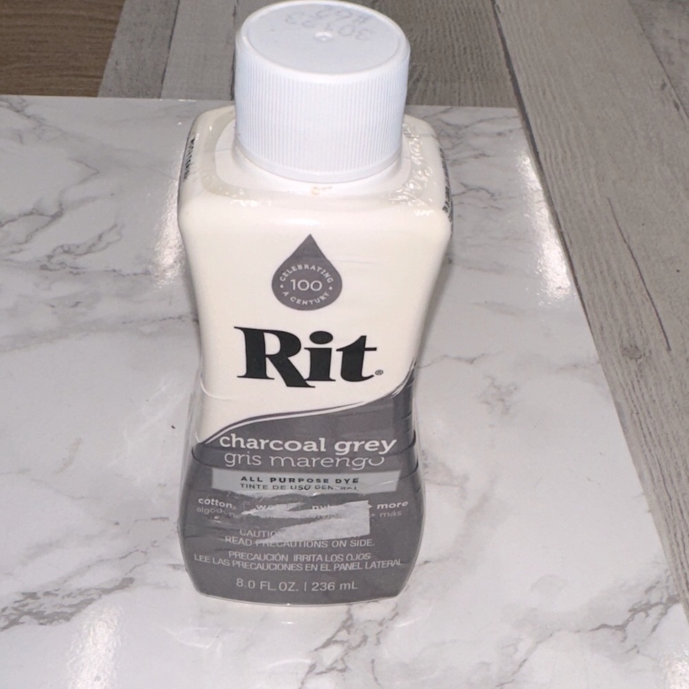 Rit Charcoal Grey Fabric Dye
